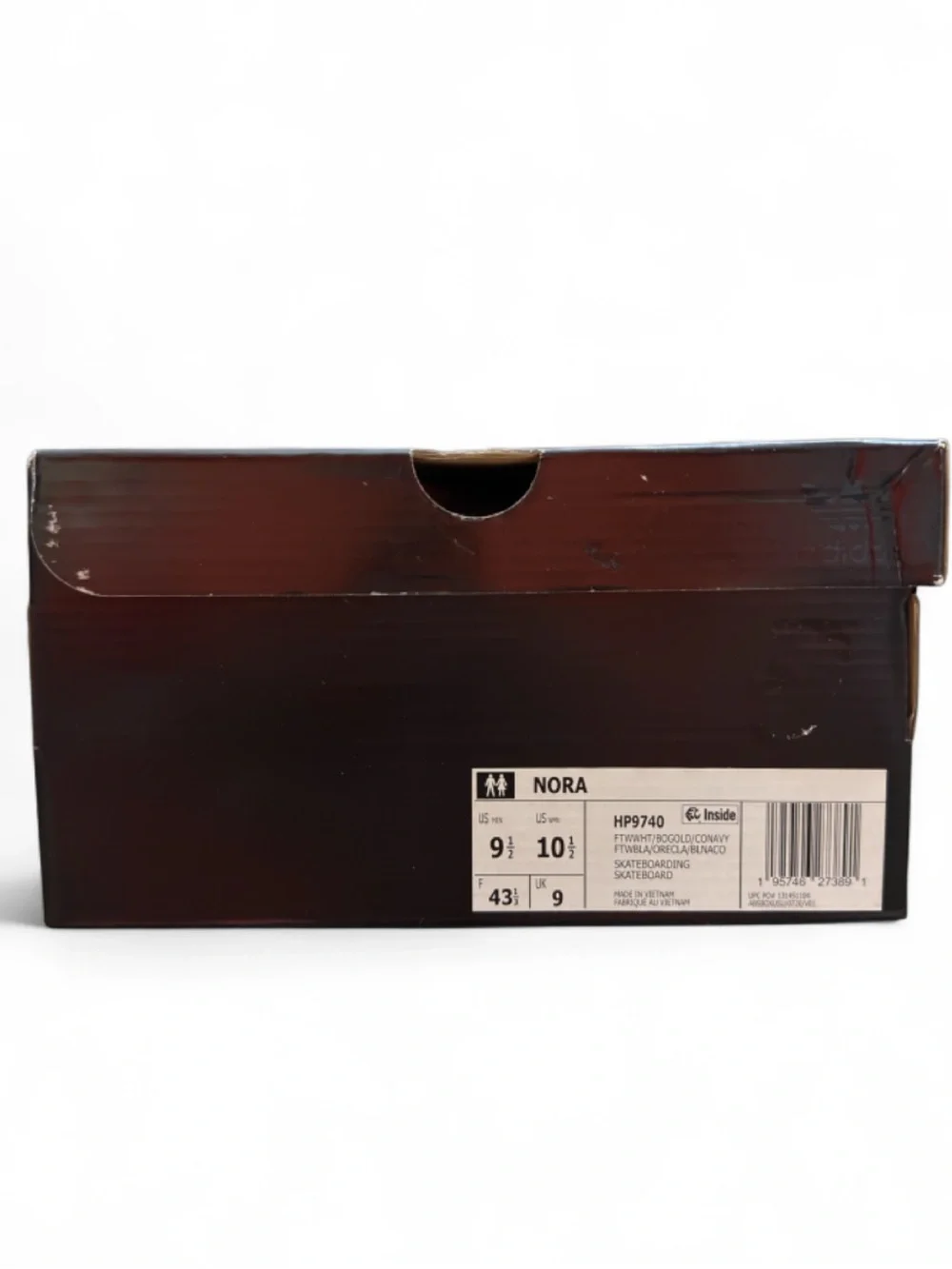 adidas NORA Low-Top Skate Shoes Size US Men’s 9.5/ Women’s 10.5 (NEW)